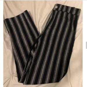 Brandy Melville striped tilden pants